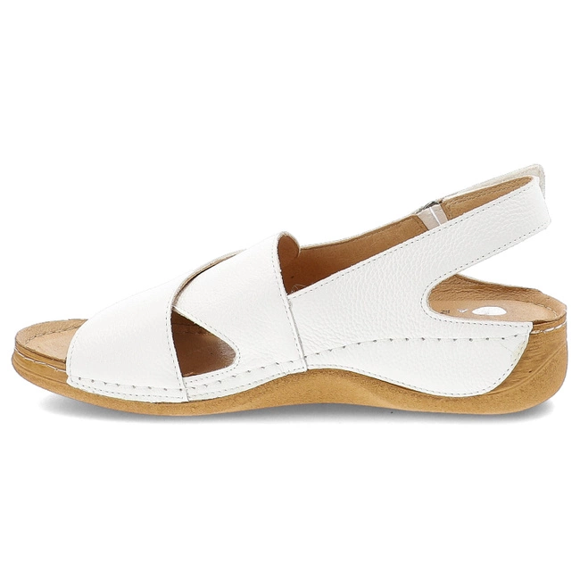 Sandále ARMODO - 5-1628-013 Biały Verona