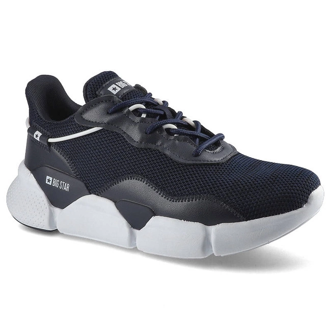 Tenisky Big Star - HH174286 Granat/Biały