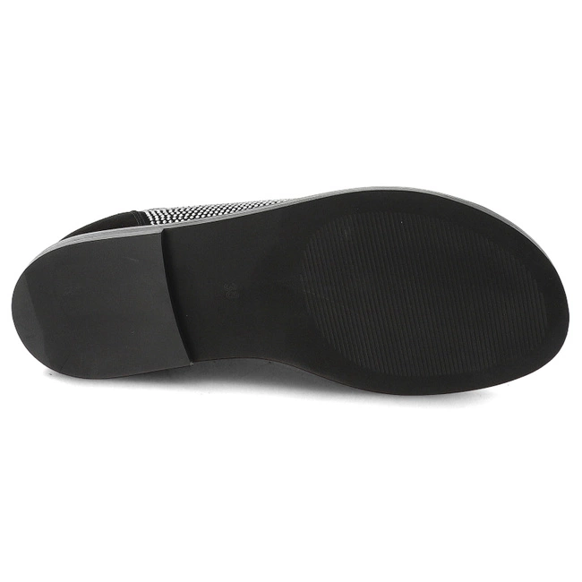 Sandále Chebello - 4416_-037-000-PSK-S130 Czarny Zamsz