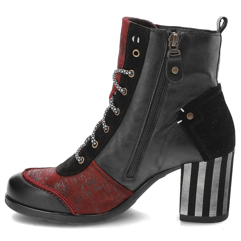 Členkové Topánky Maciejka - 6127A-01/00-3 Czarny+Bordo