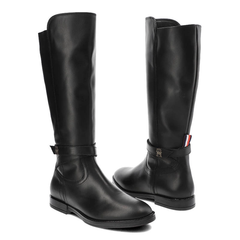 Čižmy Tommy Hilfiger - T4A6-32422-0036999-Boot Black 999