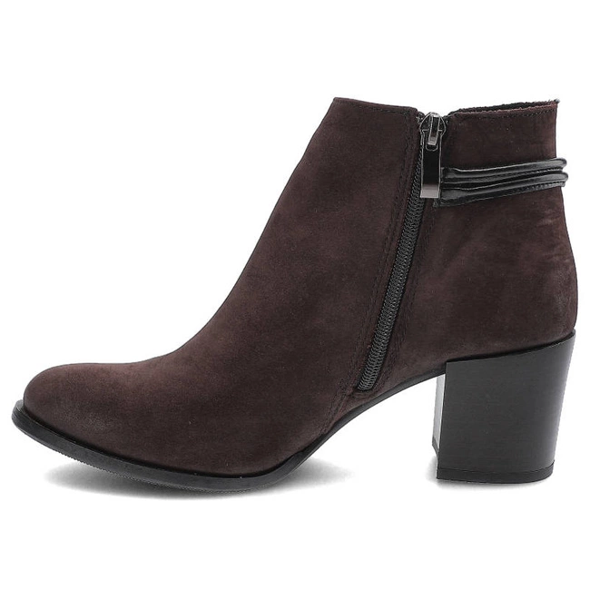 Členkové Topánky Gamis - 3511 Bordo Nubuk