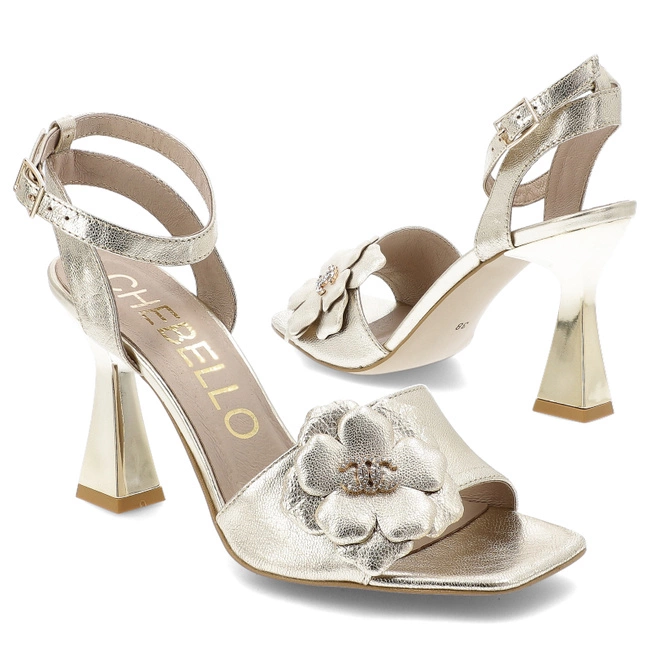 Sandále CHEBELLO - 4693_-046-000-PSK-S135 Złoty