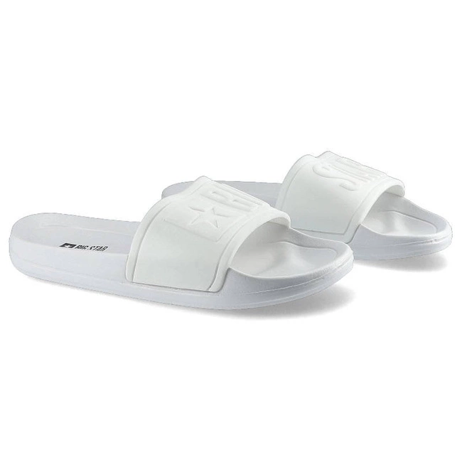 Šľapky Big Star - DD374154 Biały