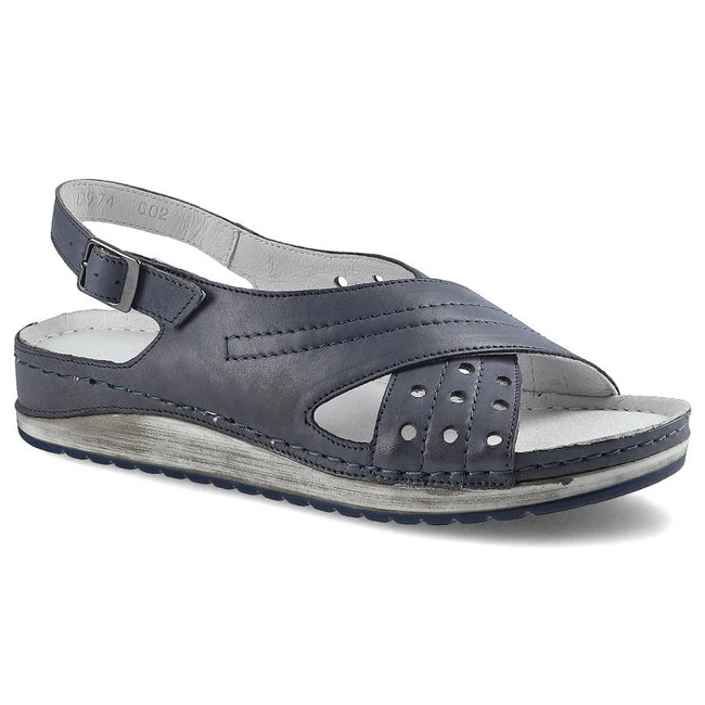 Sandále Pollonus - 5-0974-002 Niebieski Angel