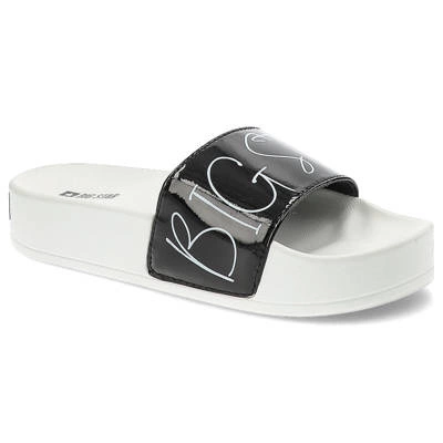 Šľapky Big Star - JJ274A276 Biały/Czarny