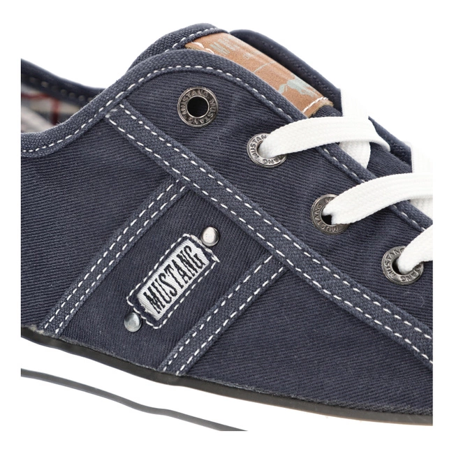 Plátenky Mustang - 1099-310-800 Ciemnoniebieskie