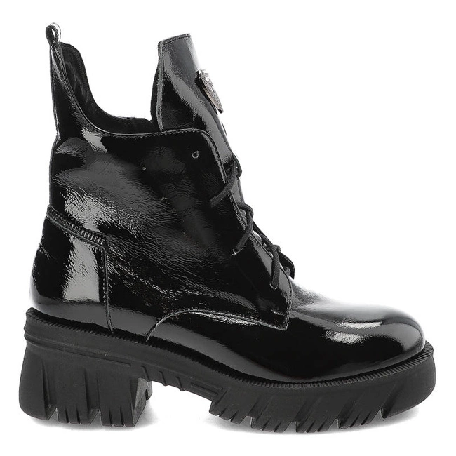 Členkové Topánky Lemar - 60381 Naplak Czarny