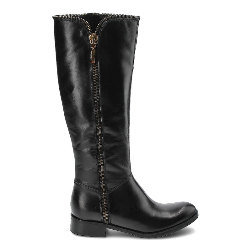 Čižmy Carinii - B2354_-B25-000-POL-863 Crust Nero