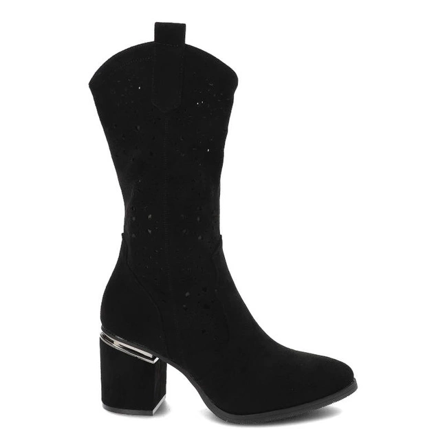 Čižmy S.Barski - HY38-28 Black