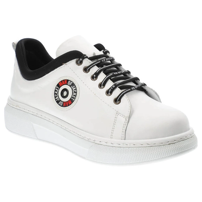 Tenisky Ravini - 004.8010 Biały 02 T PL96290YZLBYZ