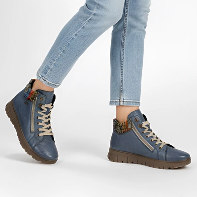 Členkové Topánky RIEKER - N1305-14 Blue