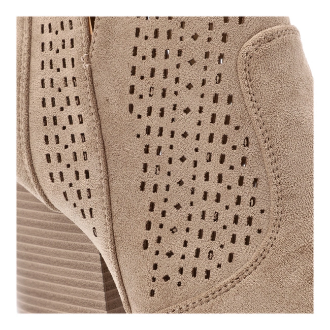 Botki S.BARSKI - HY51-060 Beige