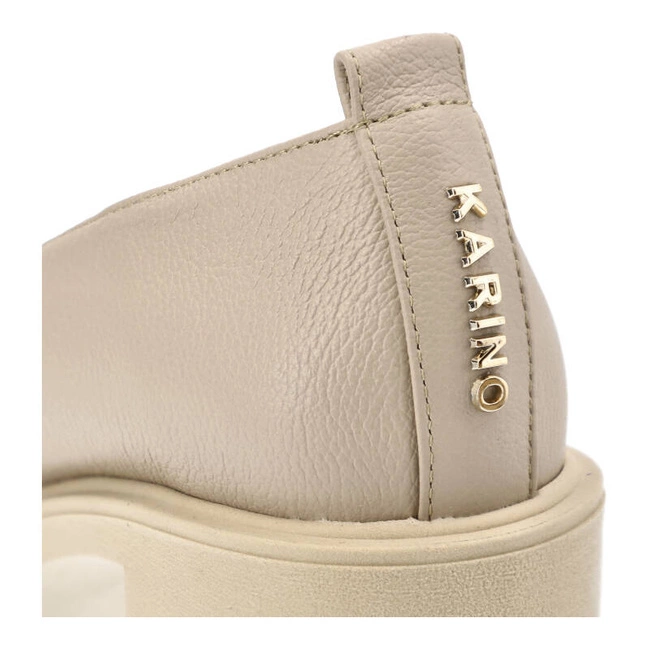 Poltopánky Karino - 5036/001-P Beż/Lico