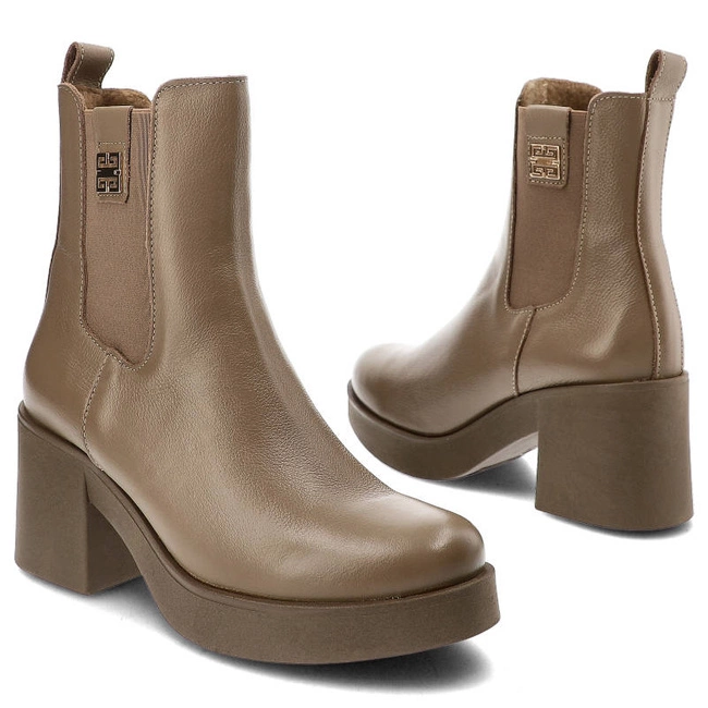 Členkové Topánky Lemar - 60429 V.Fango+Zł.