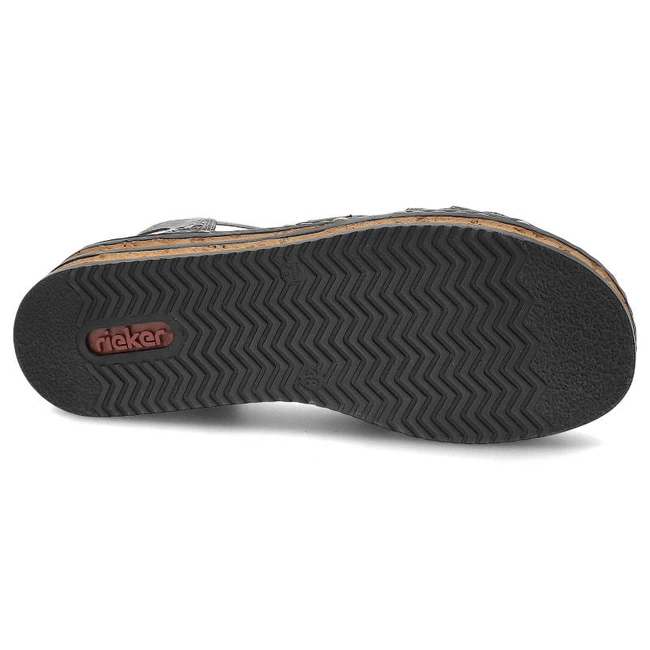 Sandále Rieker - 62949-45 Grey