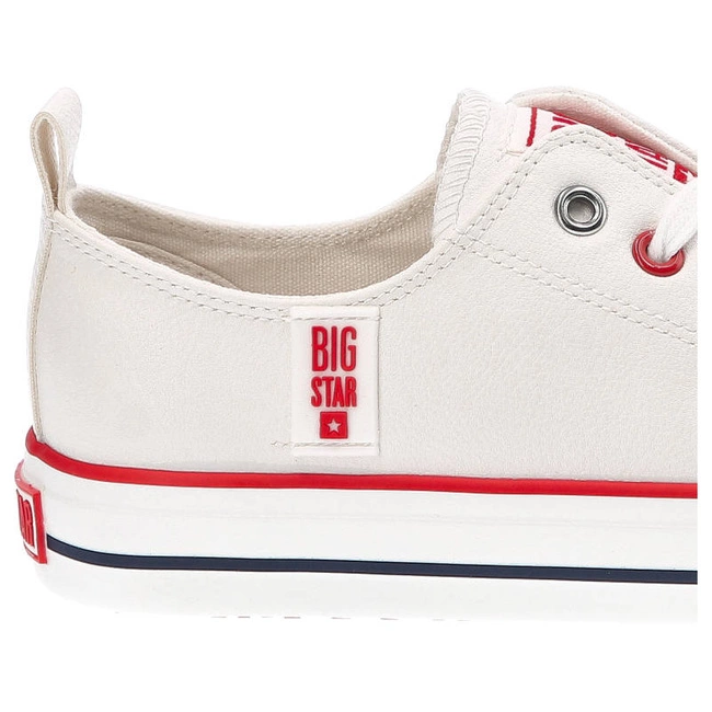 Plátenky Big Star - JJ274130 Biały/Czerwony