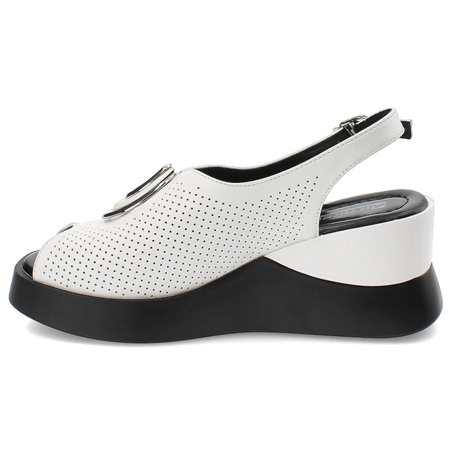 Sandále Artiker - 54C1352 Biały