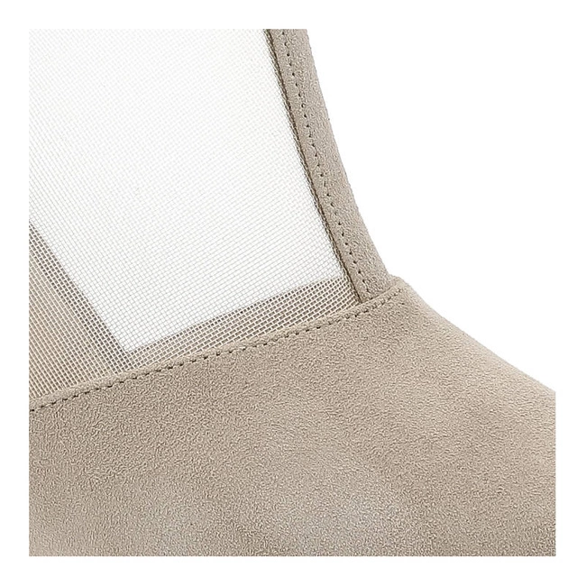 Členkové Topánky Damiss - DS-595/8 Cappucino Zamsz