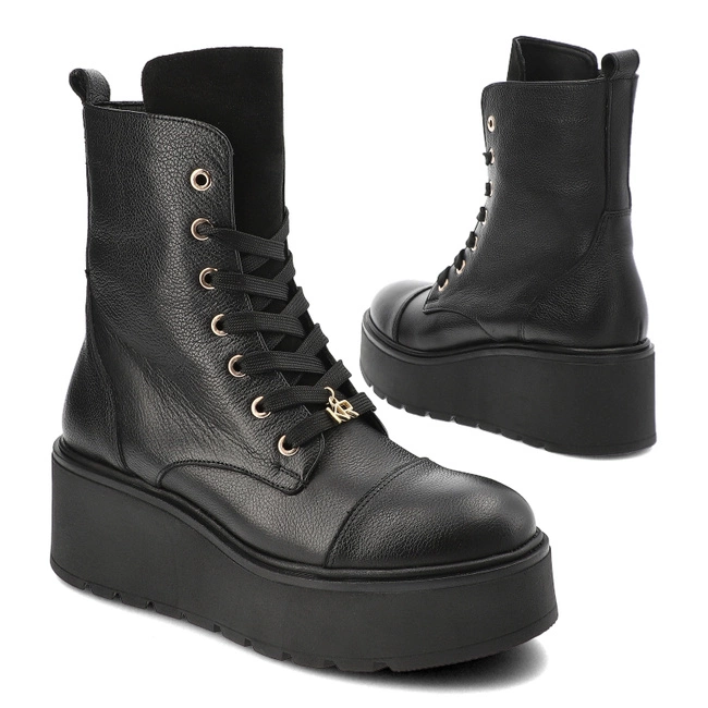 Členkové Topánky Karino - 5348/126-F Czarny/Lico