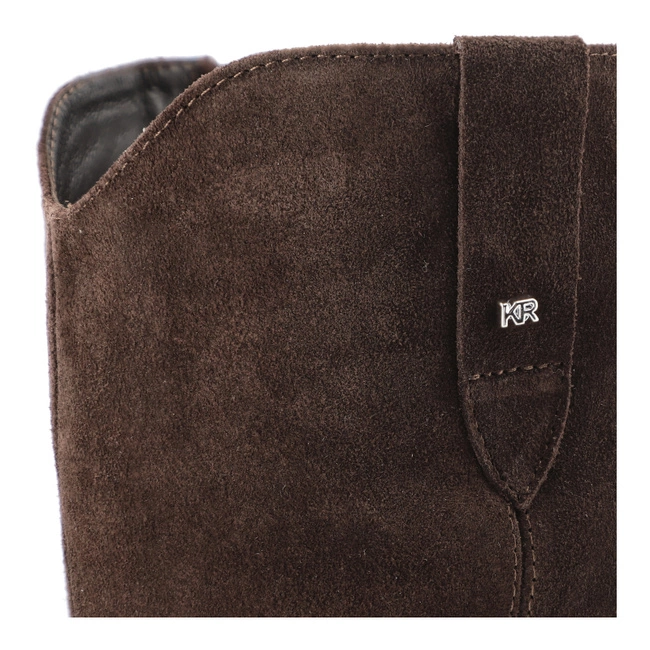 Čižmy KARINO - 5784/05-F Mokka/Welur