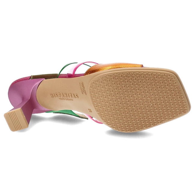 Šľapky Hispanitas - CHV243372 Menorca-V24 Mandarin/Aguamarina