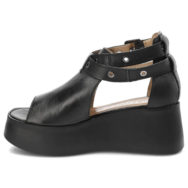 Sandále Armodo - 1732 Czarny Groch