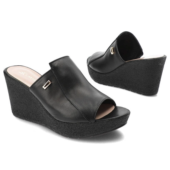 Šľapky Lamanti - 997 Czarny