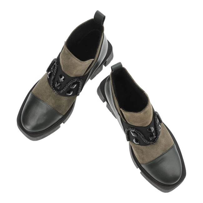 Členkové Topánky Armodo - 2599 Zielony 452/Khaki 441