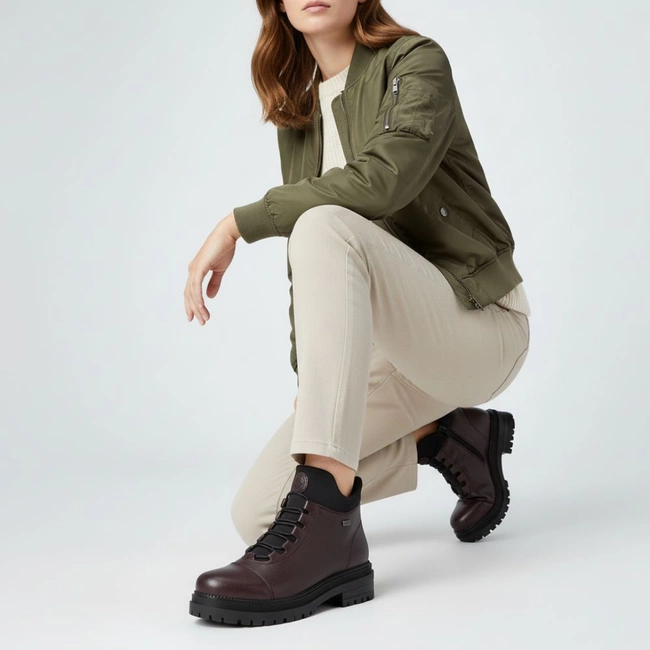 Členkové Topánky RIEKER - Y3163-35 Red