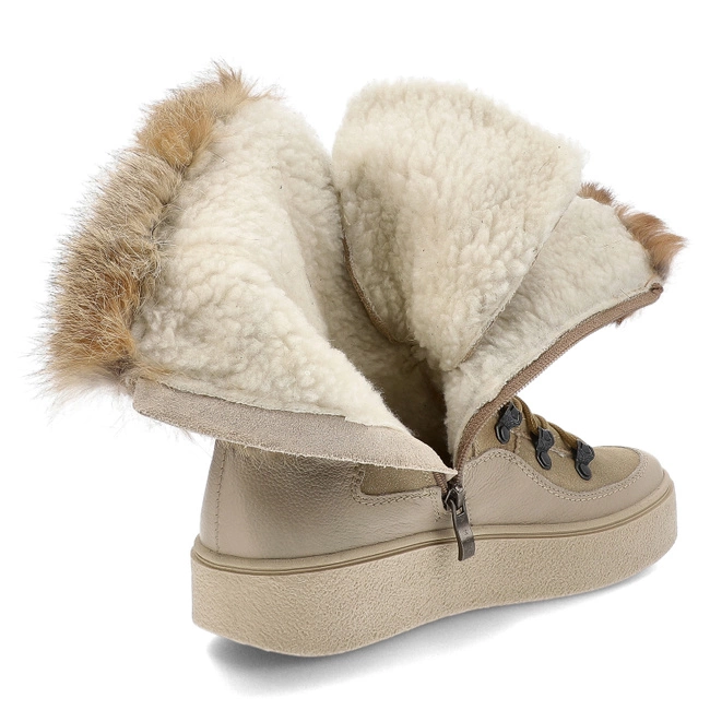 Členkové Topánky Armodo - 5-0464-032 Vanilia Lico+Królik