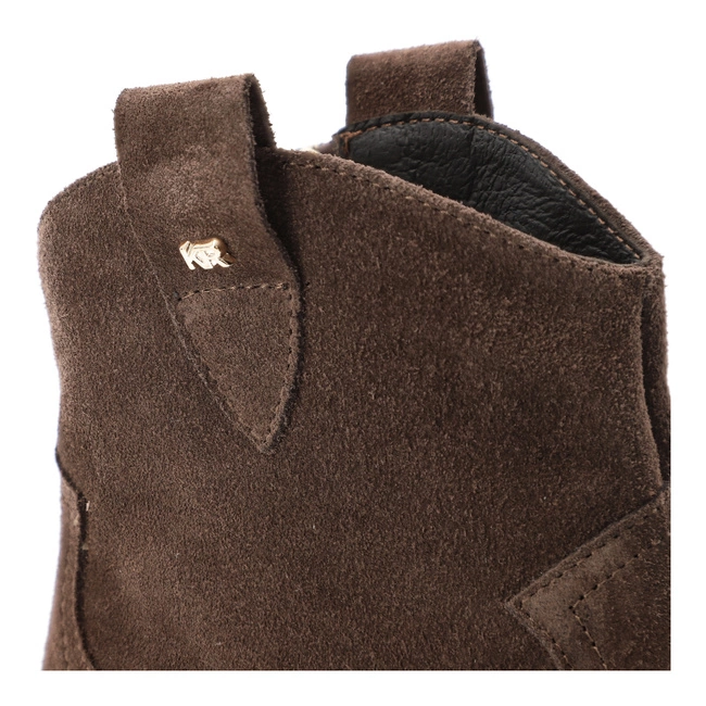 Kovbojky KARINO - 4794/015-F Mokka/Welur