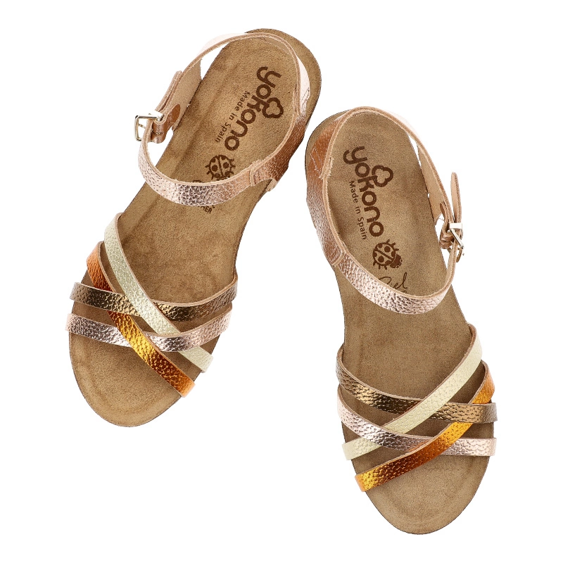 Sandále Yokono - Bari-302 Per Multi Salmon