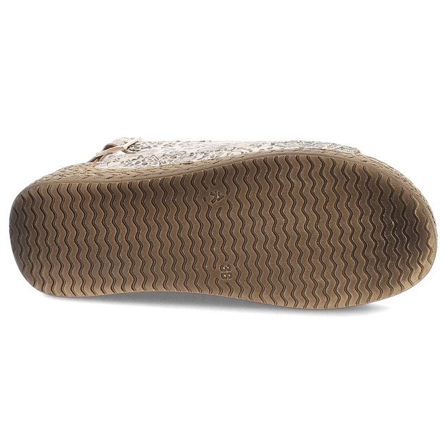 Sandále MACIEJKA - L7069-04/00-1 Beż Kwiaty