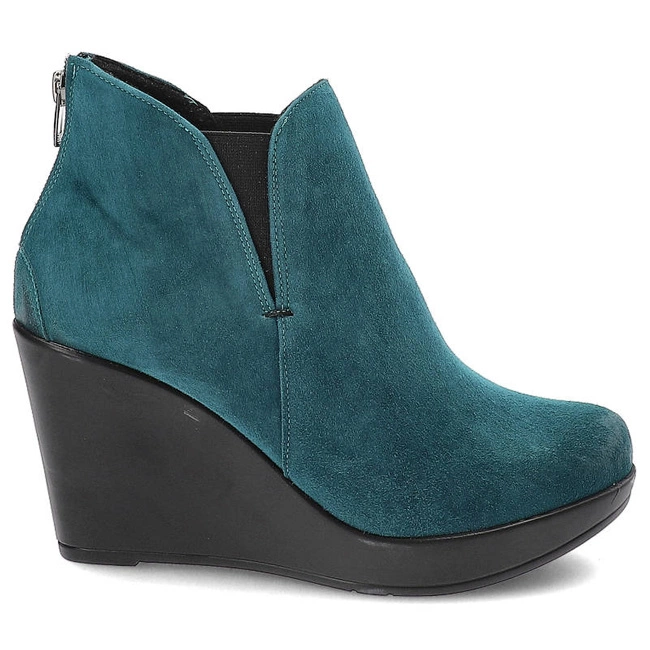 Členkové Topánky Karino - 0977/058-F Niebieski/Zamsz