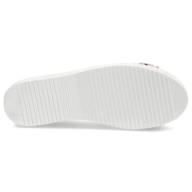 Baleríny Damiss - DS-652 Białe Lico