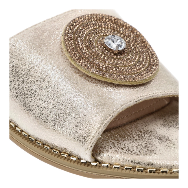 Šľapky S.BARSKI - KV51-013 Lt.Gold