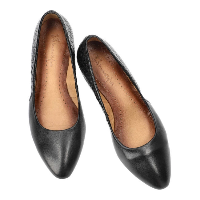 Lodičky Maciejka - 01995-15/00-1 Czarny/Gad