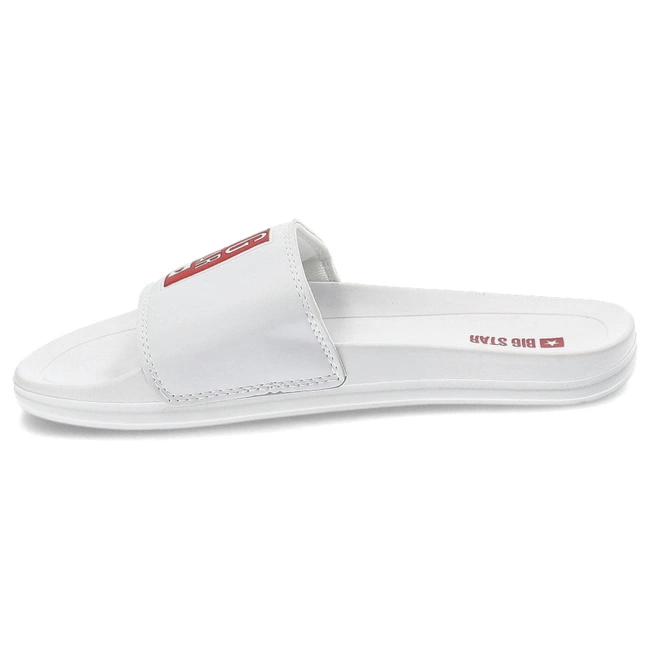 Šľapky Big Star - FF274A365 Biały