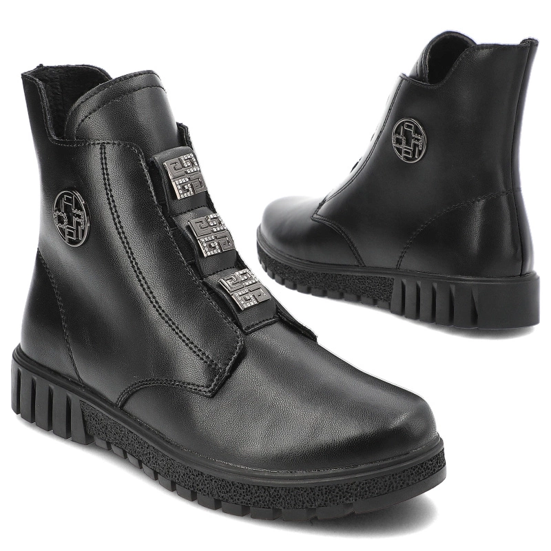 Členkové Topánky Filippo - DBT6360/24 BK Czarny