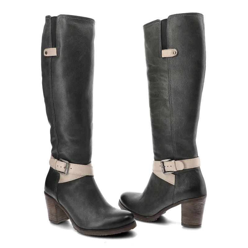 Čižmy Szydłowski - 1160 Grafit/Beż