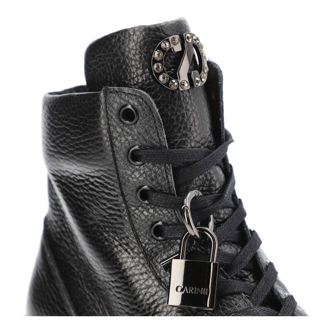 Tenisky Carinii - B9517_-J23-000-000-G36 Czarny