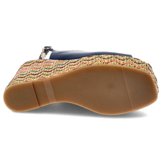 Sandále Chebello - 4070_-456-000-PSK-S277 Granatowy