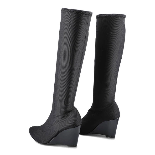 Čižmy Massimo POLI - 4Y2-5C-0642 Siateczka Czarna