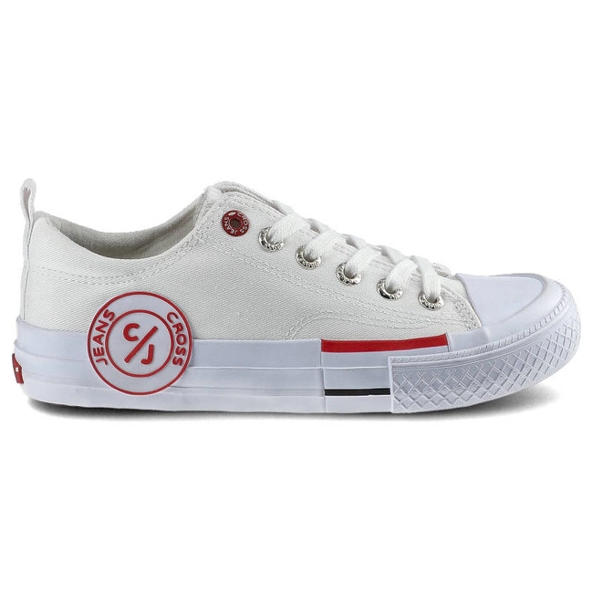 Plátenky Cross Jeans - FF2R4072C Biały