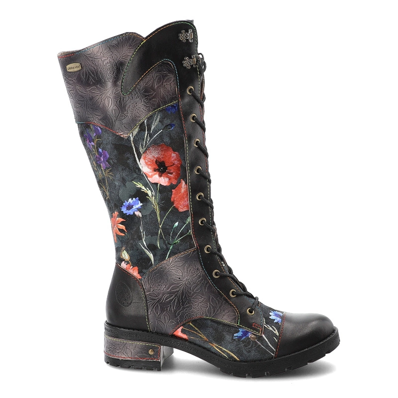 Čižmy LAURA VITA - Cocrailo 63 SL0053-63B Charbon