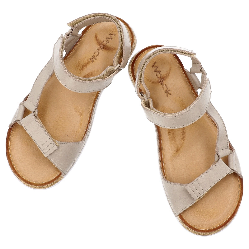 Sandále WASAK - 0782 Beż