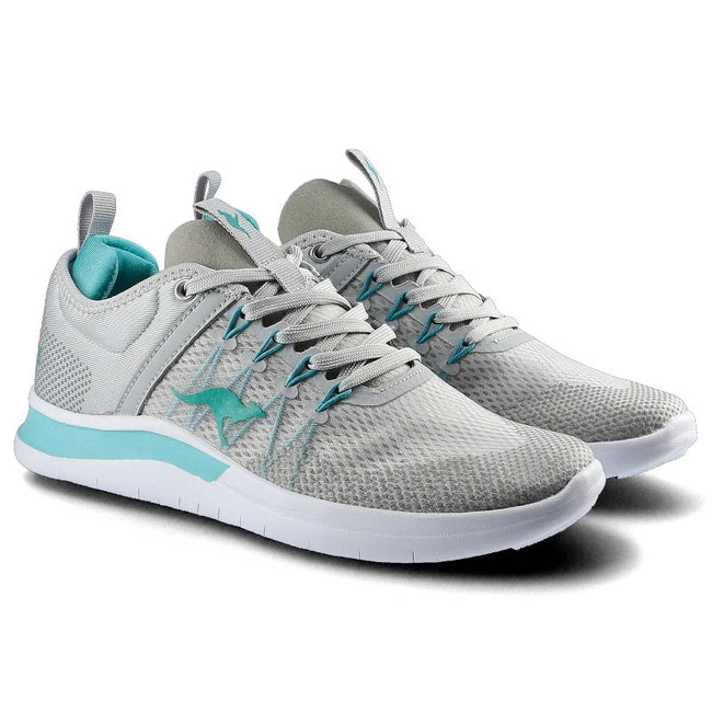Tenisky Kangaroos - 39136 000 2035 Kg-Nimble Vapor Grey/Turquoise