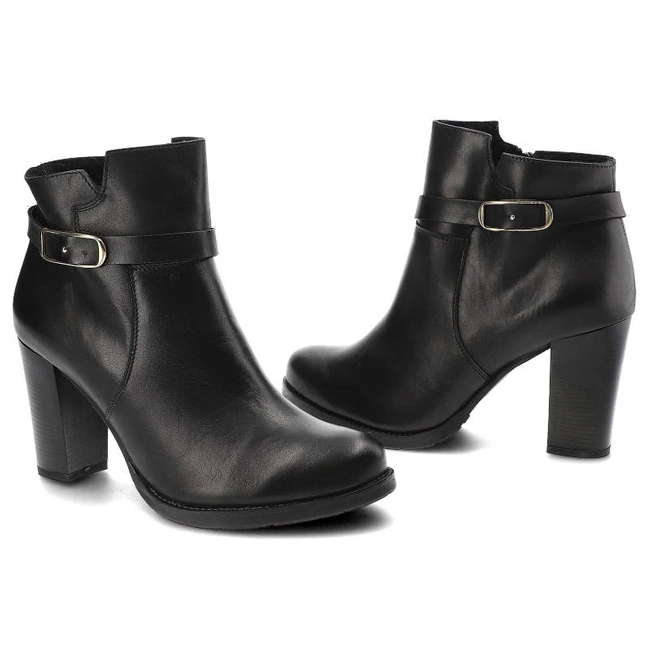 Členkové Topánky Pollonus - 5800 Czarny