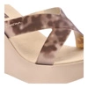 Šľapky Ipanema - 83520 High Fashion Slide Fem AQ407 Beige/Clear